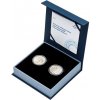 Česká mincovna Séria dvoch strieborných mincí Svatovítsky poklad - Kríž pápeža Urbana V. selekt. pokov Au proof 62,2 g