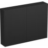 Závesná skrinka Intedoor TRENTA čierna matná 60 x 60 x 15 cm TRE HZ 60x15 2D S A9276