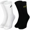 BORUSSIA DORTMUND Ponožky Borussia Dortmund, čierne a biele, veľ. 39-42, sada 2 páry