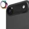 ENKAY tvrdené sklo s kovovým rámčekom na ochranu šošovky zadného fotoaparátu pre iPhone Air - dúhové - možnosť vrátiť tovar ZADARMO do 30tich dní