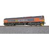Diesellok H0, C66 Hectorrail, T66 713, Ep VI, Vorbildzustand um 2018, Grau/Orange Sound+Rauch, DC/AC (ESU31284)