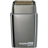 BaByliss Pro 4Artists Double Foil Shaver Gunsteel Metal Shaver