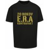Kontrafakt tričko 20 Rokov E.R.A. Čierna L