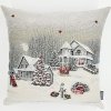 Vianočný gobelínový povlak VIANOČNÁ KRAJINA 45 x 45 cm