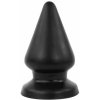 Topped Toys The Grip 126 Obsidian, prémiový silikónový análny kolík 19 x 10,2 cm