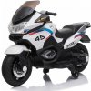 mamido Detská elektrická motorka XMX609 biela