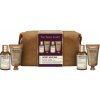 Baylis & Harding The Fuzzy Duck sprchový gél 100 ml + šampón 100 ml + umývací gél na tvár 50 ml + balzam po holení 50 ml + kozmetická taška pánska malá 1 ks