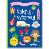 Svojtka Cestou do škôlky Nalepuj a vyfarbuj 4+