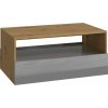 Konferenčný stolík REBEL Dub artisan + grafit lesk