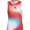 Dievčenské tielko adidas Match Tank White/Red 152 cm