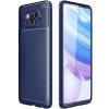 Puzdro karbónové Xiaomi Poco X3 modrá farba