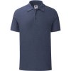 Fruit of the Loom Polokošile Iconic Polo, krátký rukáv, pánská COT-163044c0804 XL Melír navy