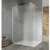 Gelco VARIO WHITE jednodielna sprchová zástena na inštaláciu k stene, matné sklo, 900 mm GX1490GX1015