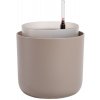 Plastia kvetináč samozavlažovací Tolita - taupe 19 cm