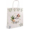 Darčeková taška Thank you - 12 ks 2 krémová najsvetl papagáj