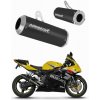 Suzuki GSXR 1000 K1 - K4 2001 - 2004 ladený výfuk GP BLACK + dB killer