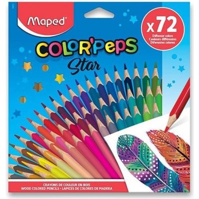 Maped Color' Peps 72 farieb (82072
