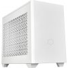 Cooler Master MasterBox NR200P V2 midi tower PC skrinka biela bočné okno, prachový filter, 1 predinštalovaný ventilátor; NR200PV2-WCNN-S00