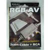 Xtreme 91710 RGB-AV Scart kábel + RCA kábel pre Playstation 1