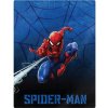 Detská deka Carbotex 150 x 200 cm modrá Spider-Man