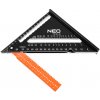 NEO TOOLS Úhlomer s pravítkom 72-105