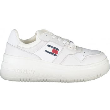 Tommy Jeans Sneakersy Tjw Retro Basket Flatform EN0EN02536 biela