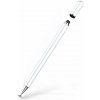 Dotykové pero (štýl) Tech-Protect Charm Stylus pero na tablet, biele/strieborné (TEC210785)