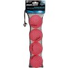 Hokejové loptičky Bauer HOCKEY BALL WARM 4 PK Ružová