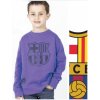 Chlapčenská bavlnená mikina FC BARCELONA Violet (BC06532) 6 rokov (116cm)