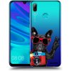 Picasee silikónový prehľadný obal pre Huawei P Smart 2019 - Francúzsky Buldoček