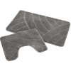 Koupelnová předložka 860 Nevada 014 grey uni Velký set 50x60 + 60x100 cm