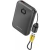 Vention 10000 mAh Power Bank (USB-C + USB-C/USB-C/USB-A) 22.5 W Black (CCC certified)