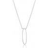 JVD SVLN0717S750045 - Strieborný náhrdelník ovál