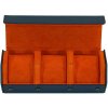 Úložný box na hodinky Rothenschild RS-3176-3-BLU-ORG modrooranžový