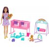 Mattel Barbie chůva Skipper s dvojčaty HXM99