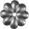 PSG 50.005 - ozdobný kovaný kvet 60 x 2 mm, otvor 10 mm, pre plot, bránu, zábradlie a mreže