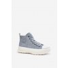 Insulated women's platform sneakers Big Star blue šedá 38 BIG STAR SHOES 5900714807306