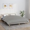 vidaXL Záťažová prikrývka šedá 200x200 cm 9 kg látka 350724