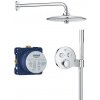 Grohe Precision Smartcontrol sprchová súprava podomietková s termostatom s dažďovou sprchou chrómová 34878000