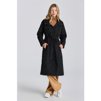 Gant D1. Quilted Coat čierna