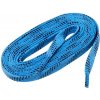 Voskované hokejové šnúrky WinnWell Light Blue 330 cm