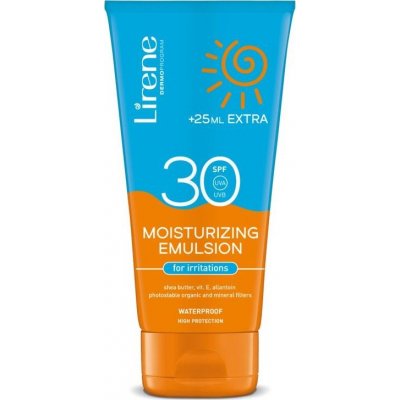 Lirene SC SPF30 hydratační emulze na opaľovanie pro podrážděnou pokožku 175 ml