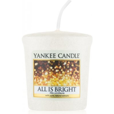 Yankee Candle All is Bright votívna sviečka 49 g