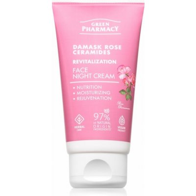 Green Pharmacy Damask Rose & Ceramides Night Face Cream 50 ml