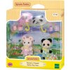 Sylvanian Families Prechádzka v daždi Baby Duo