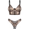 Soranna top a otvorené stringy S/M Obsessive