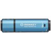 Kingston IronKey Vault Privacy 50/256GB/USB 3.2/USB-A/Modrá IKVP50/256GB