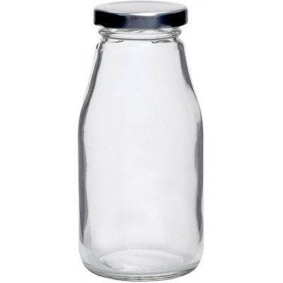 Fľaša na alkohol sklenená 250 ml