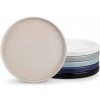 Vancasso Tono Color – sada kameninových dezertných tanierov, 6 ks, priemer 21,3 cm