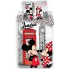 Javoli Posteľná bielizeň 140 x 200 cm / 70 x 90 cm bavlna - Minnie Mouse